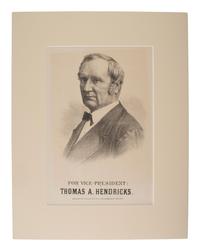 [1888 and 1892 ELECTION]. A group of ephemera related from the 1888 presidential campaigns of Benjamin Harrison and Grover Cleveland, comprising: