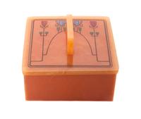 A Bakelite or Celluloid Powder Box Length 3 7/8 inches. — EARLY 20TH CENTURY