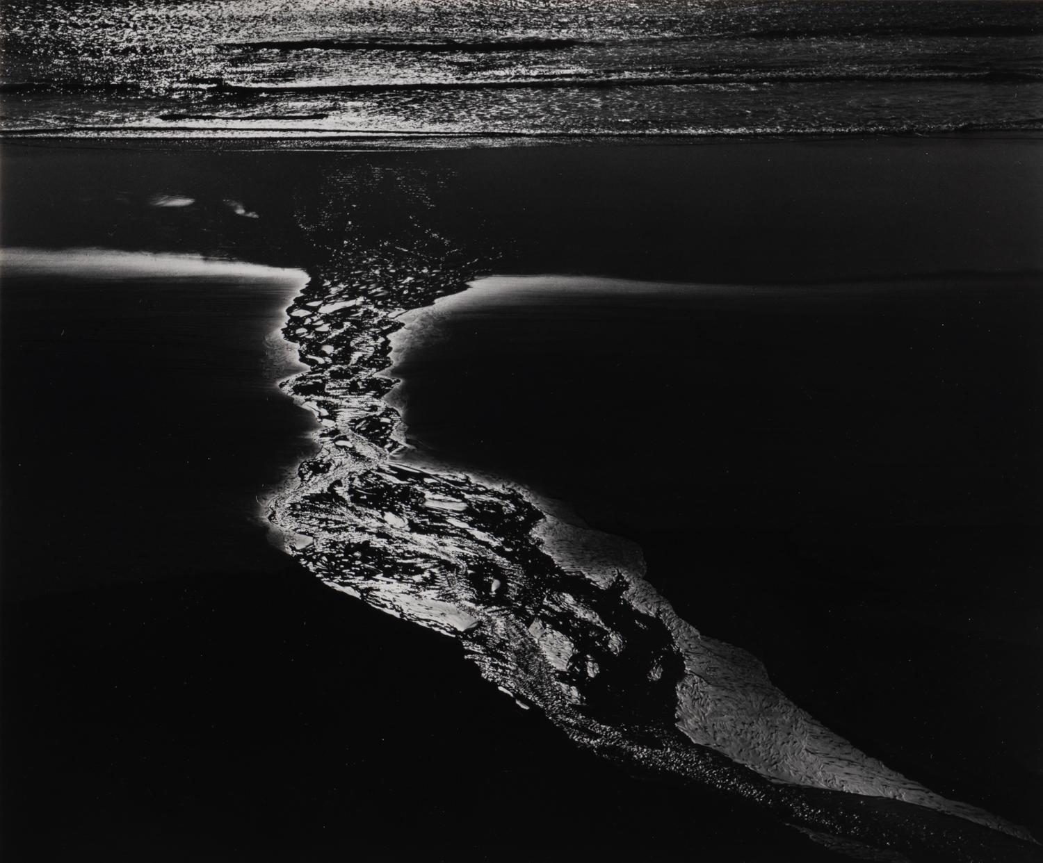 Brett Weston (1911-1993) Untitled Abstraction, 1981