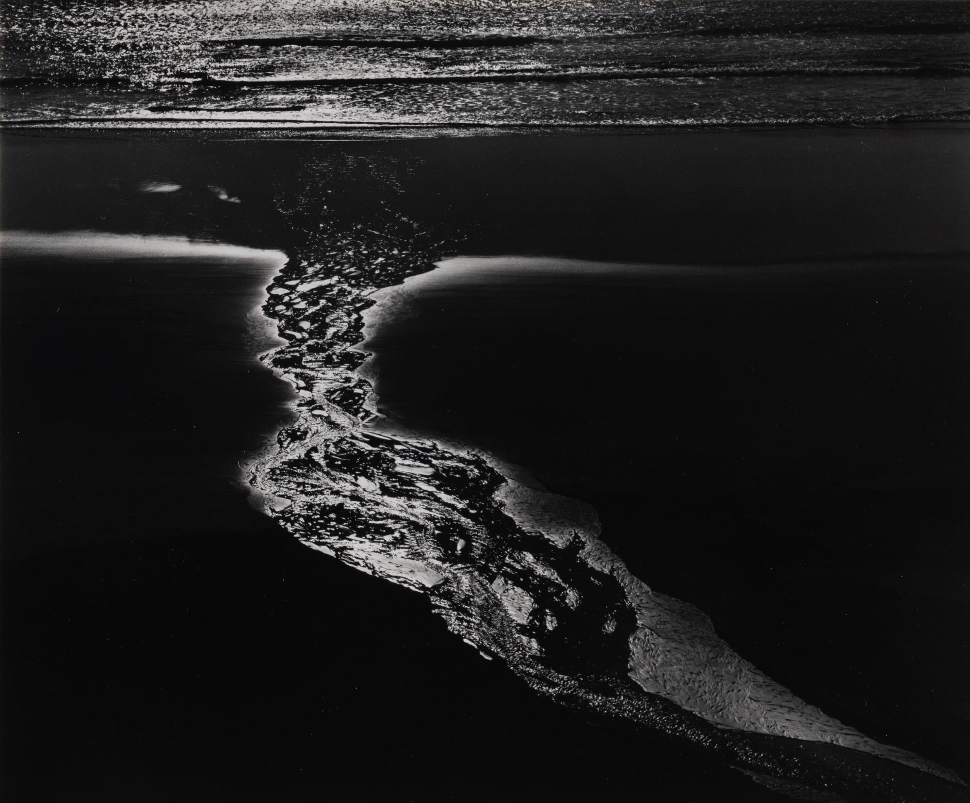 Brett Weston (1911-1993) Untitled Abstraction, 1981
