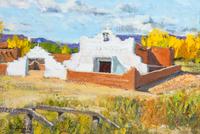 Francis Donald, (American, b.1947), The Picuris Sanctuary