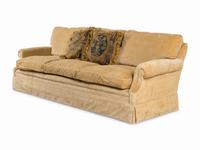 A George Smith Velvet Upholstered Sofa