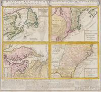[Maps & Atlases] Dominia Anglorum in American Septentrionali
