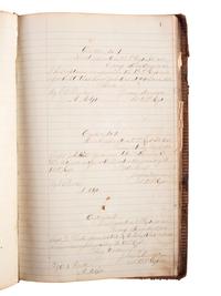 A collection of items identified to Lieutenant Colonel Jonathan Biggs, 123rd Illinois Infantry, “Wilder’s Brigade,” highlighted by bullet-struck frock coat and vest worn during the assault on Selma, Alabama. 2 April 1865.