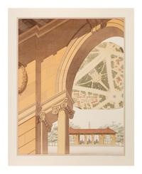 A Group of Three Thomas Rajkovich Architectural Prints