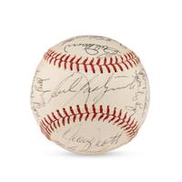 A Large Group of Assorted 1950s-2000s Boston Red Sox Team Signed Autograph Baseballs