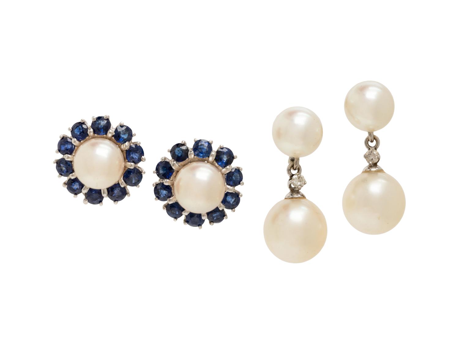 COLLECTION OF CULTURED PEARL JEWELRY