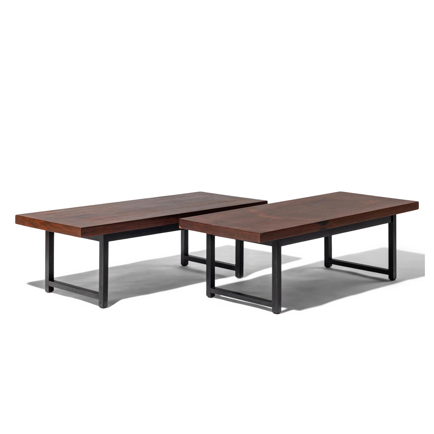 Pair of Rectangular Coffee Tables for Thayer Coggin