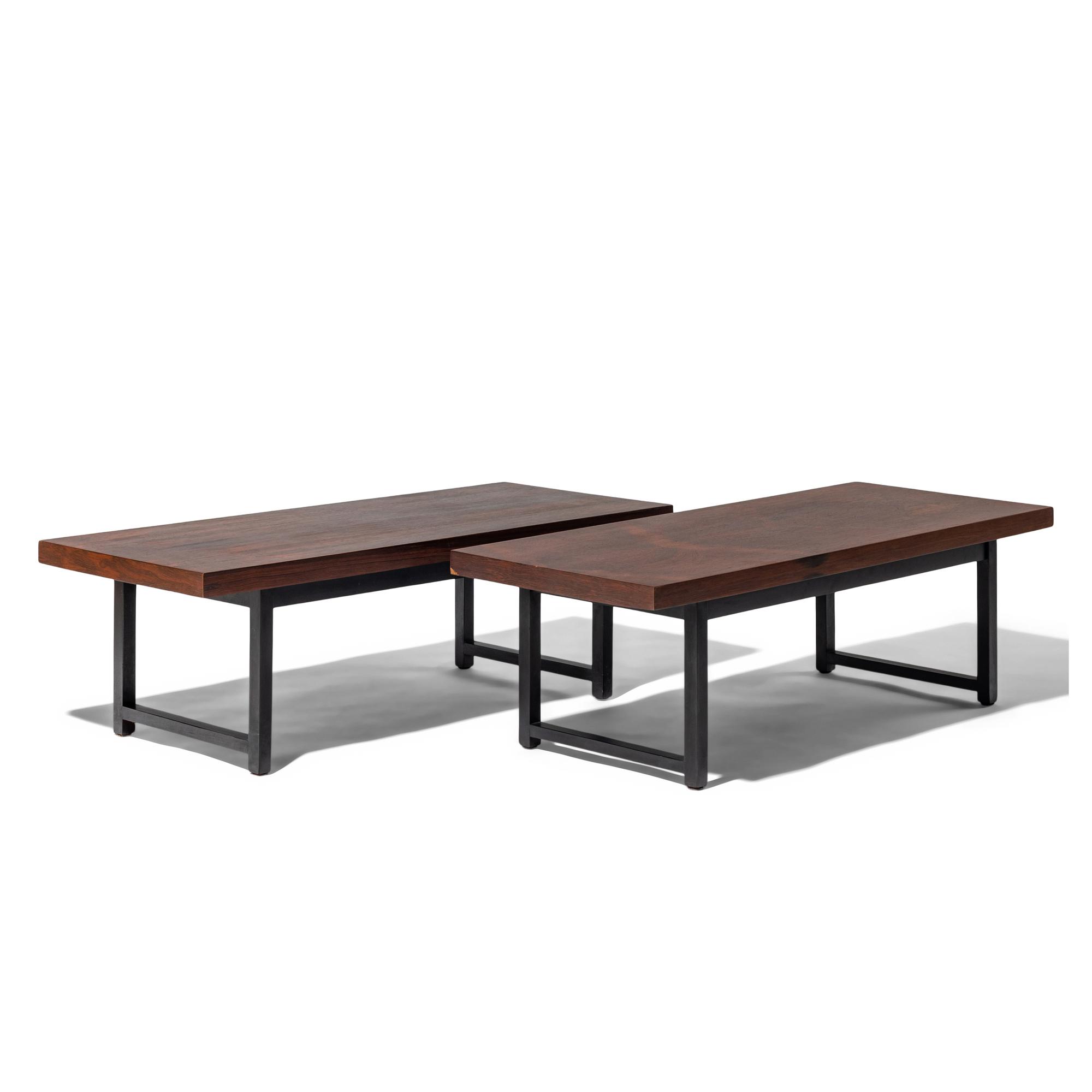 Pair of Rectangular Coffee Tables for Thayer Coggin