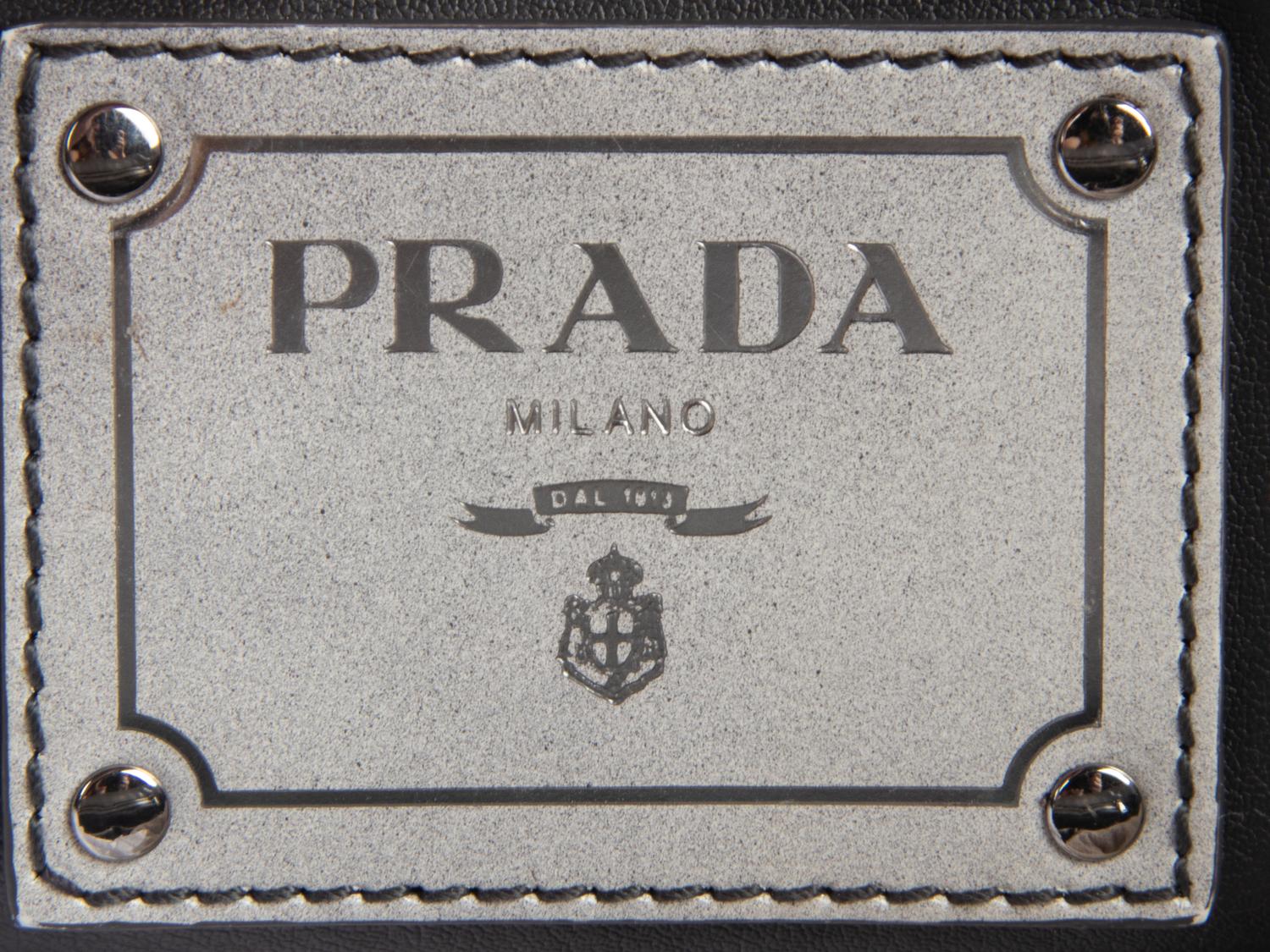 Prada Spazzolato Handbag