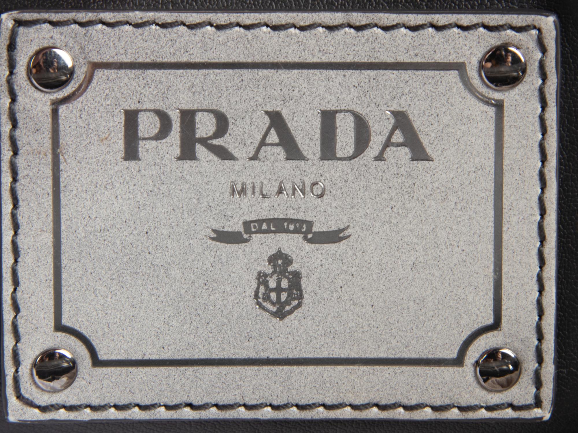 Prada Spazzolato Handbag