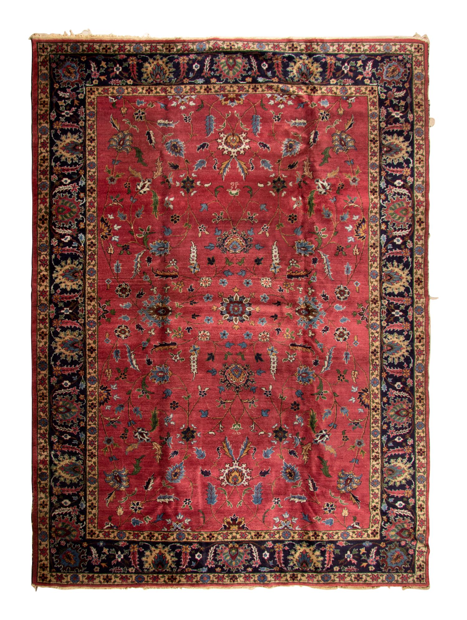 A Tabriz Wool Rug