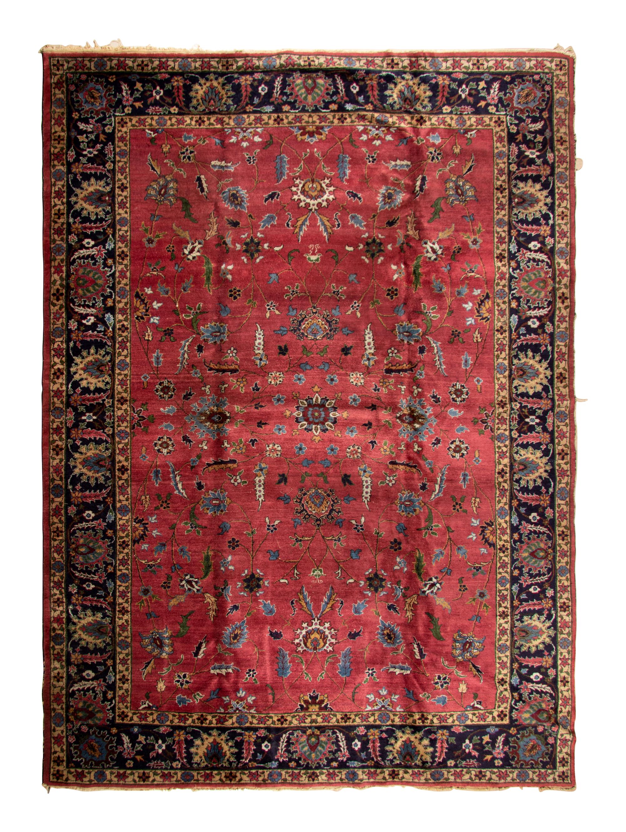 A Tabriz Wool Rug