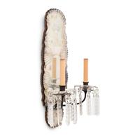 A Pair of Venetian Style Etched Glass Sconces
