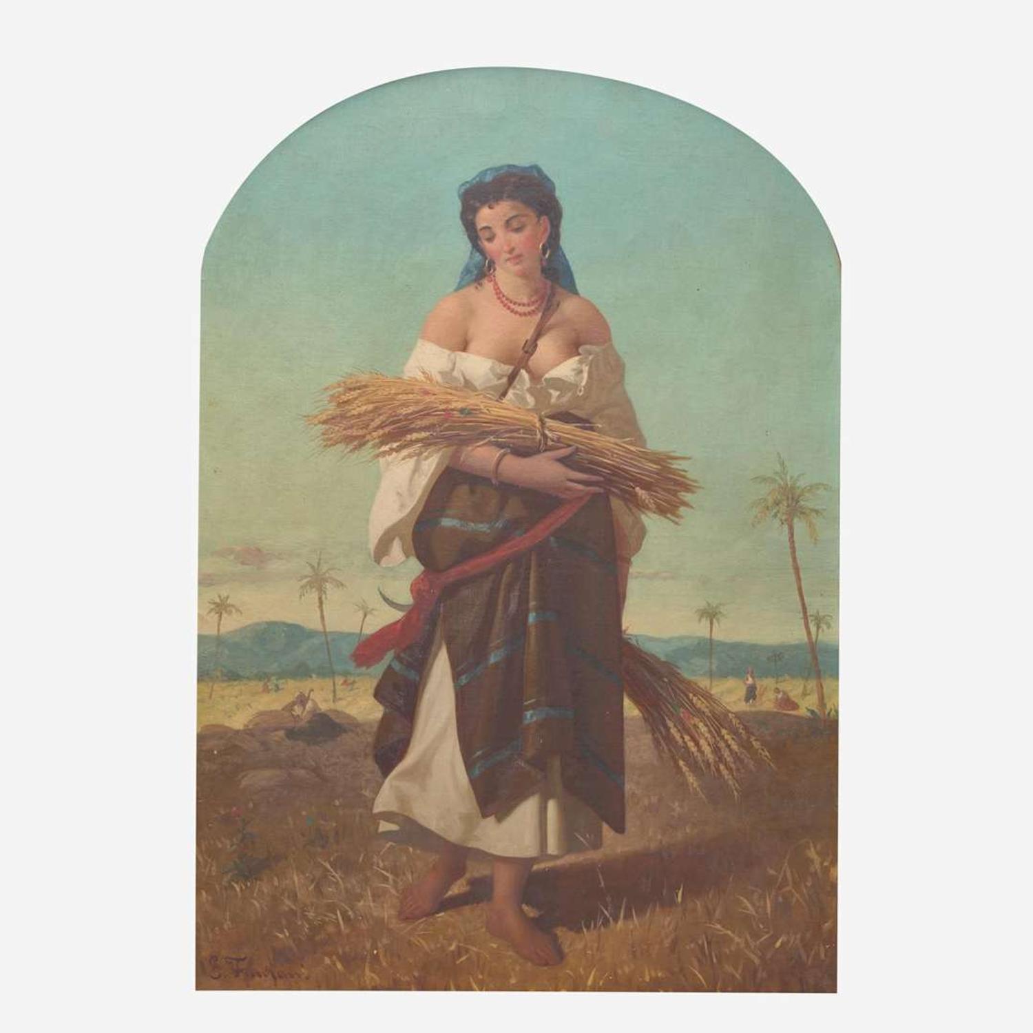 Enrico Fanfani (Italian, 1824–1885) The Water Carrier, Together with Two Companion Pieces
