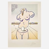 Salvador Dalí (Spanish, 1904-1989) Birth of Venus (Torso)