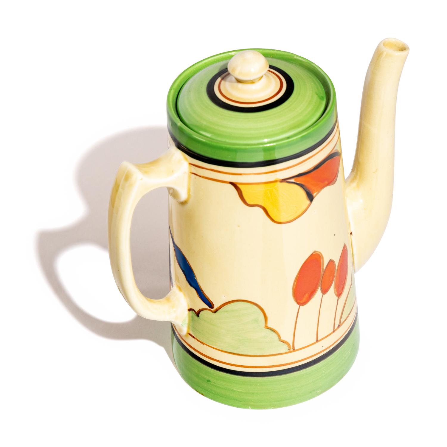 Orange House pattern, Group of 7 items, c. 1930-32
