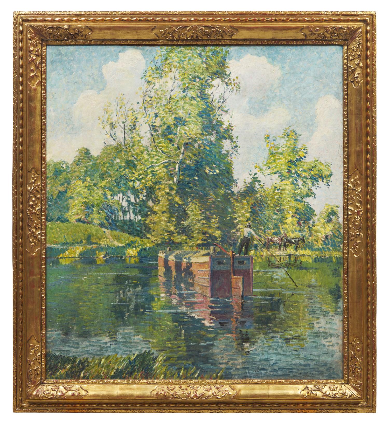 The Canal Boat , c. 1915-25