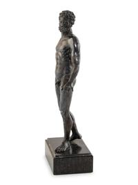 A Continental Silver Figure of Hercules