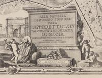 [MAPS & ATLASES]. NOLLI, Giovanni Battista (c.1692-1756). [ Nuova Pianta di Roma . Rome: 1748], but 20th Century. Wall map of Rome, on 24 joined sheets mounted on linen.