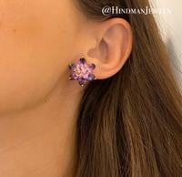VAN CLEEF & ARPELS, AMETHYST AND PINK SAPPHIRE 'HAWAII' CONVERTIBLE SET