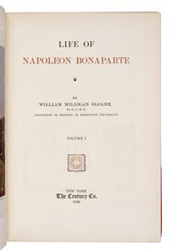 [NAPOLEON] -- SLOANE, William Milligan. Life of Napoleon Bonaparte . New York: The Century Co., 1896.