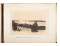 [NIAGARA FALLS, NY - EARLY PHOTOGRAPHY]. An album containing 20 views of Niagara Falls. Niagara Falls, New York, compiled in 1867.