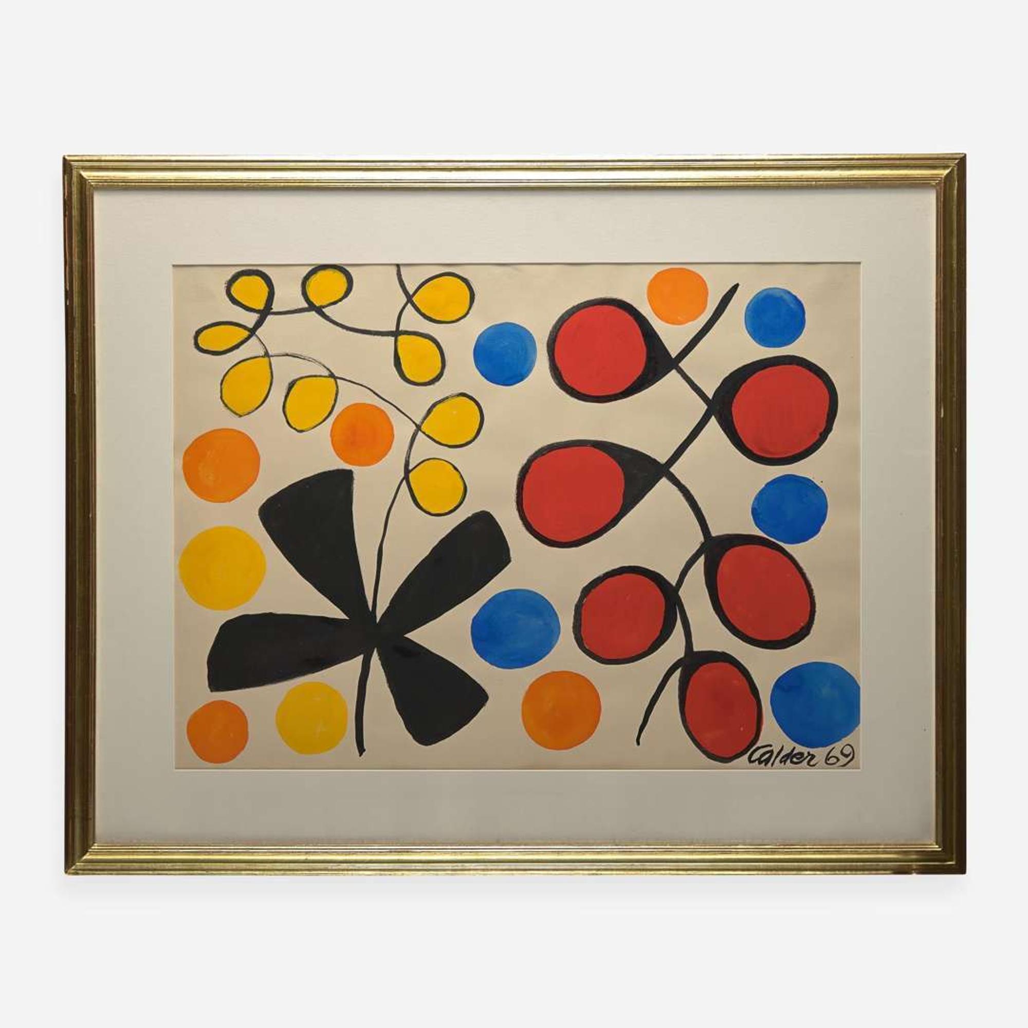 Alexander Calder (American, 1898-1976) Loops, Petals & Orbs