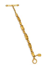 DENISE ROBERGE, HIGH KARAT GOLD BRACELET