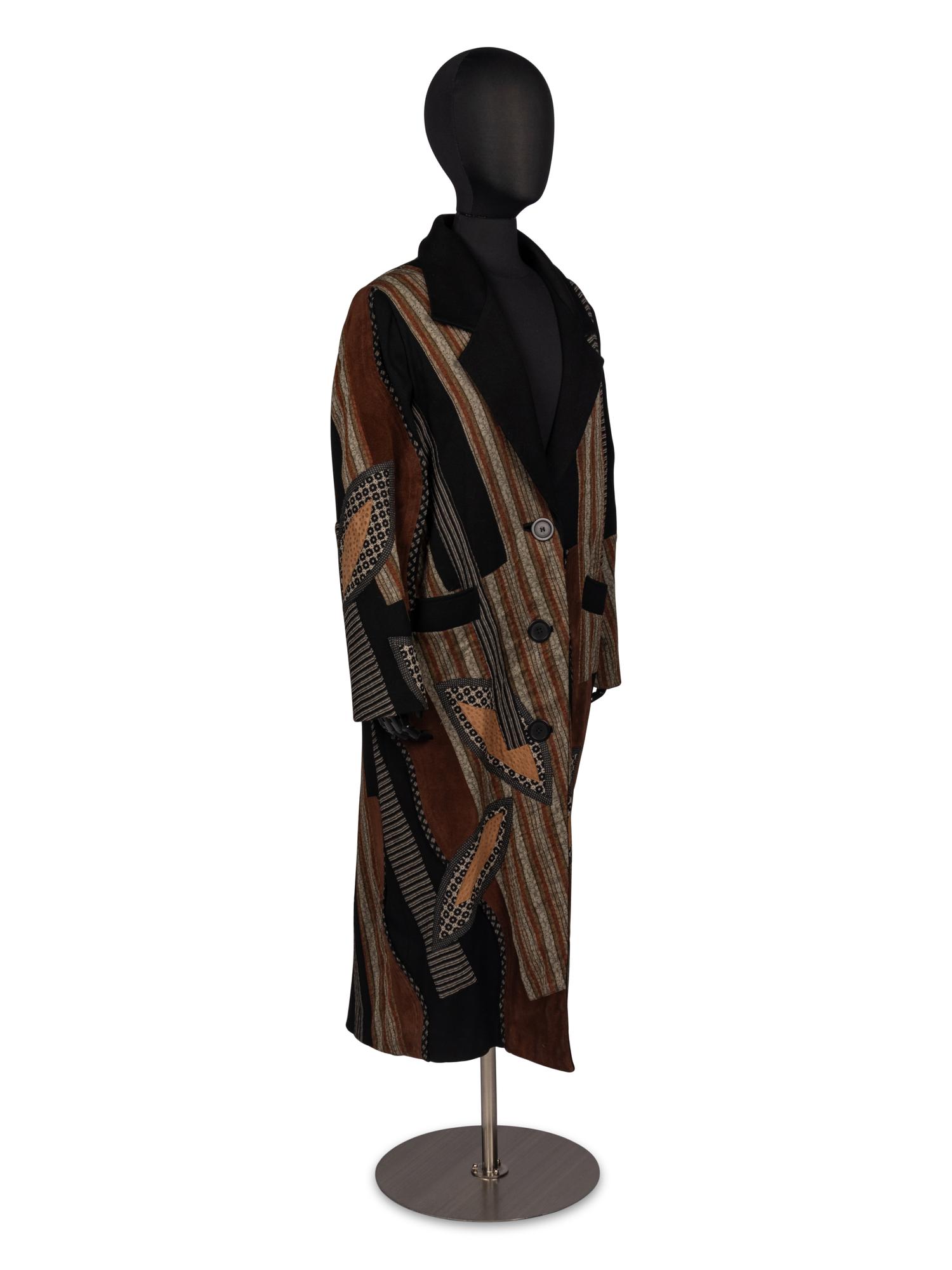 Koos Van Den Akker Collaged Coat