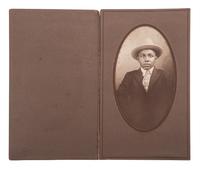 [HISTORIC PHOTOGRAPHY]. A group of 4 photographs of African American subjects. Ca late 19th-early 20th century.