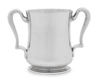 A Tiffany and Co. Silver Two-Handle Cup