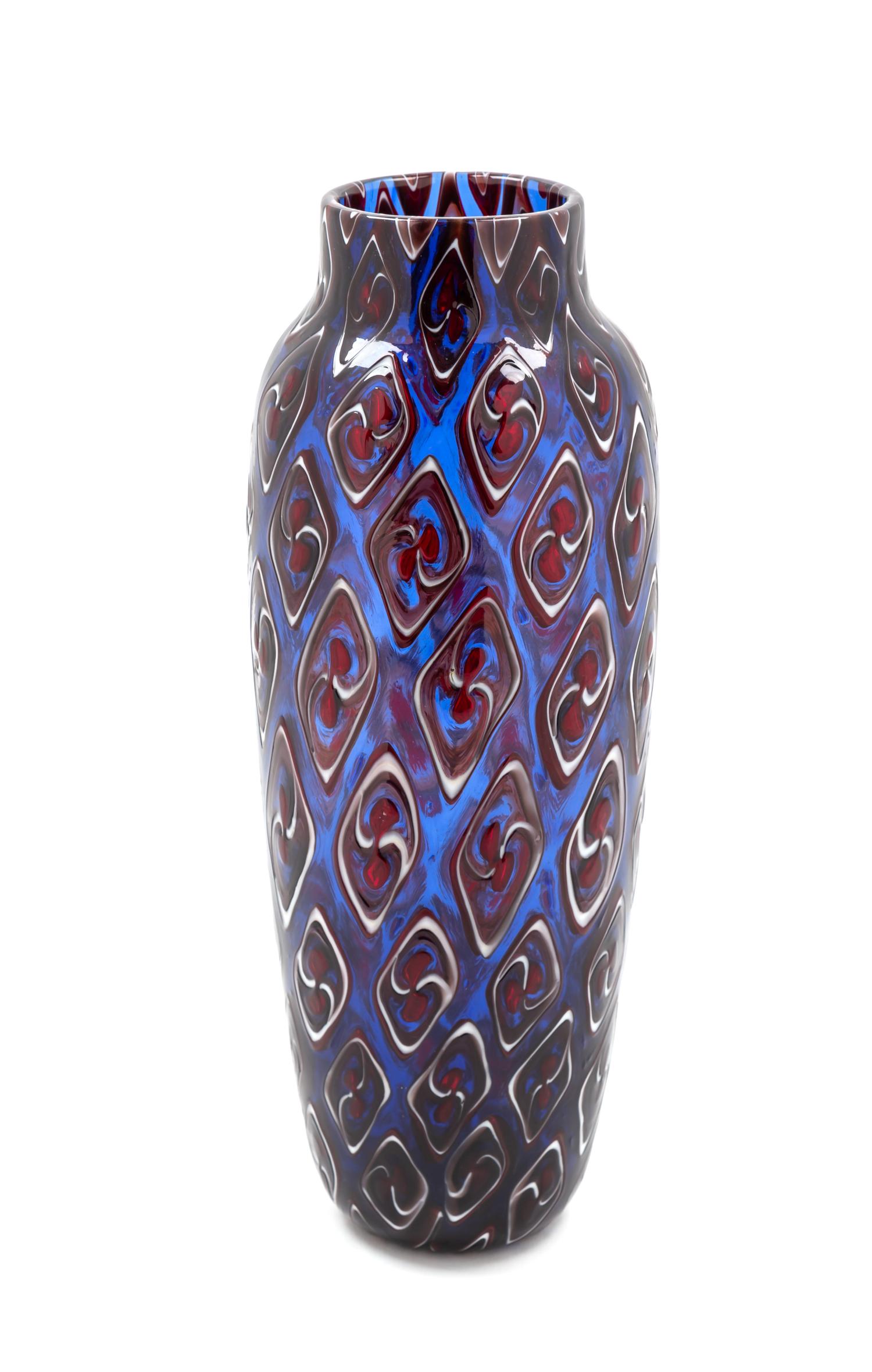 A Murano Glass Vase Height 10 3/4 inches. — 20TH CENTURY