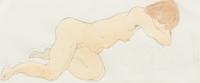 Barry Flanagan, (Welsh, 1941–2009), Drawing (Sue), 1977
