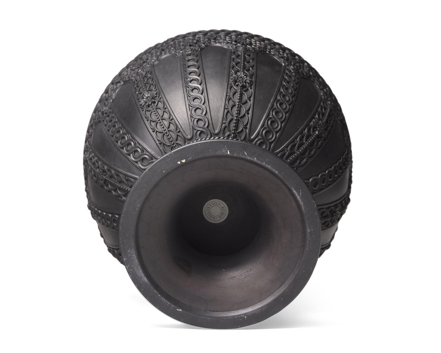 A Wedgwood Black Basalt Centerpiece Bowl