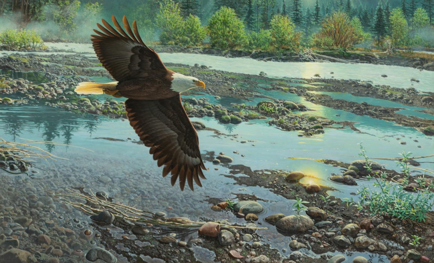 Spring on the River , 1993
