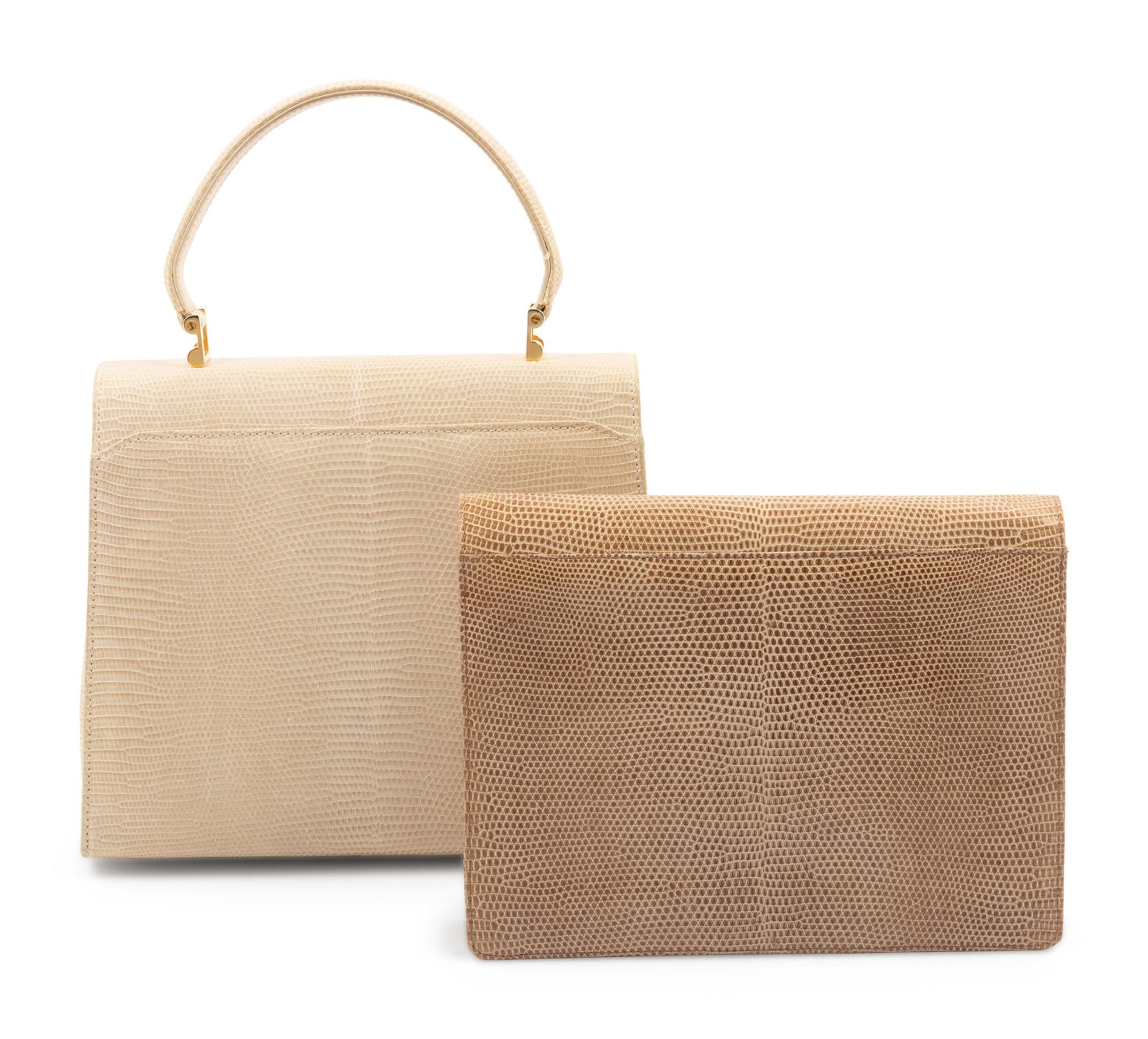 Two Tiffany & Co Lizard Bags, 2010s