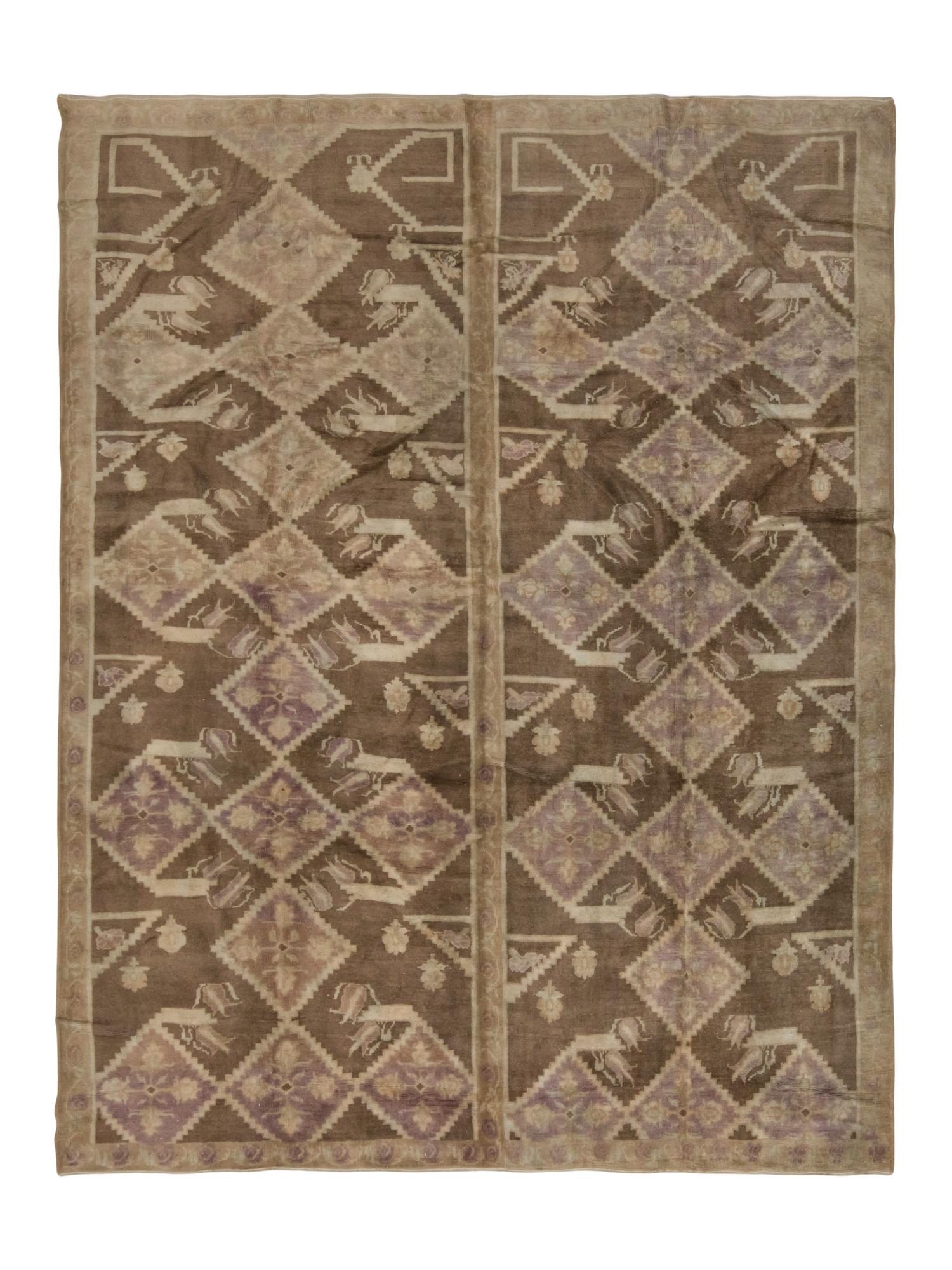 An Oushak Rug