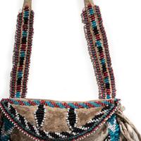 Apache Beaded Hide Shot Pouch