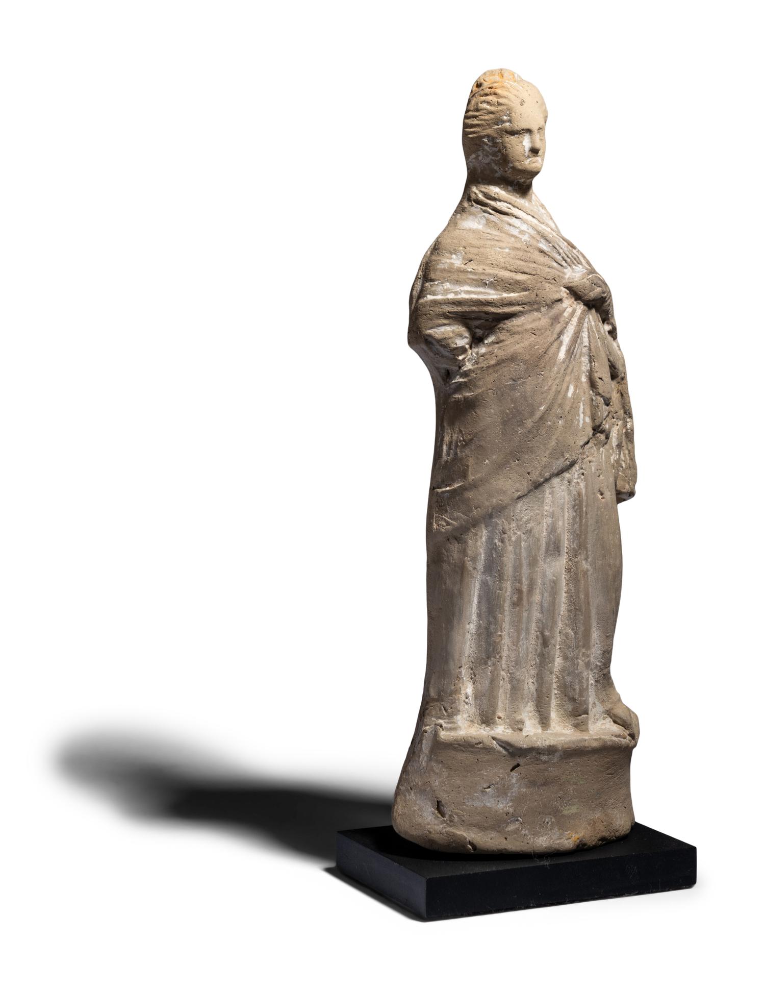A Greek Terracotta Figure