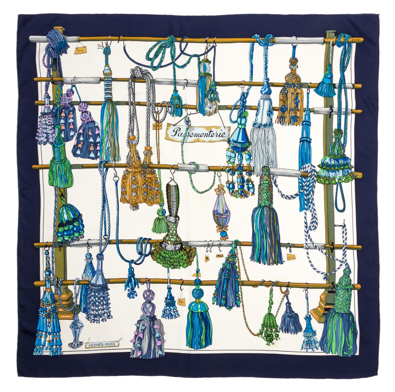 An Hermes 90cm Silk Scarf, 36"x36".