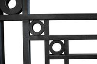 A George Maher Wrought Iron Balcony Rail 42.5" W x 1.5" D x 28.5" H — United States, Early 20th Century