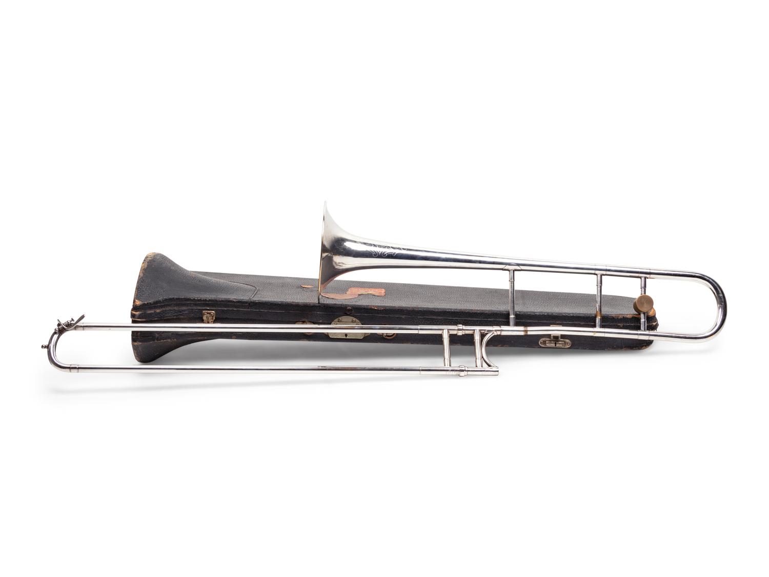 A Silver King Trombone