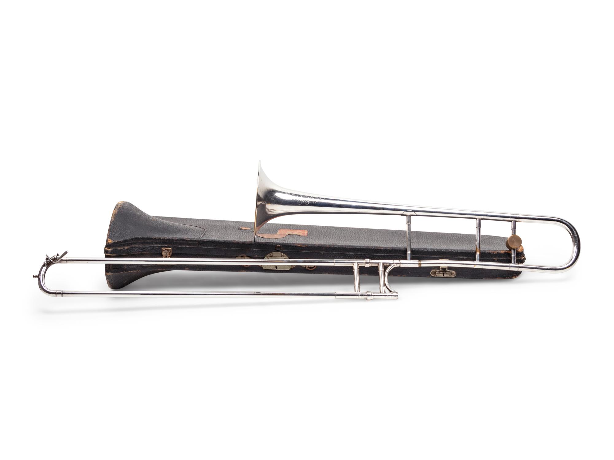A Silver King Trombone