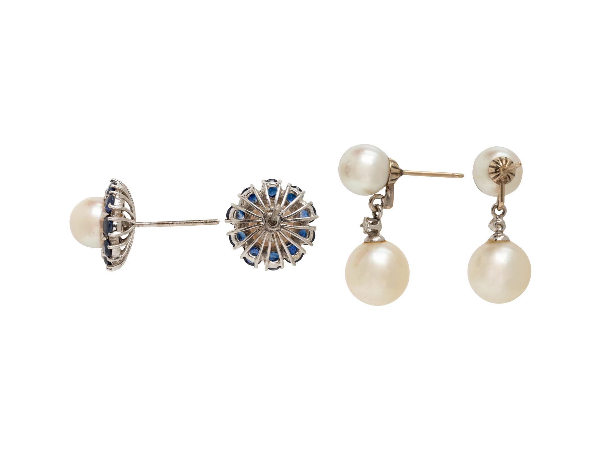 COLLECTION OF CULTURED PEARL JEWELRY