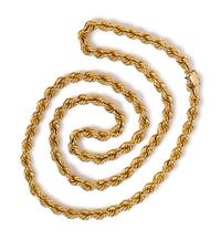 A 14 Karat Yellow Gold Longchain Necklace,