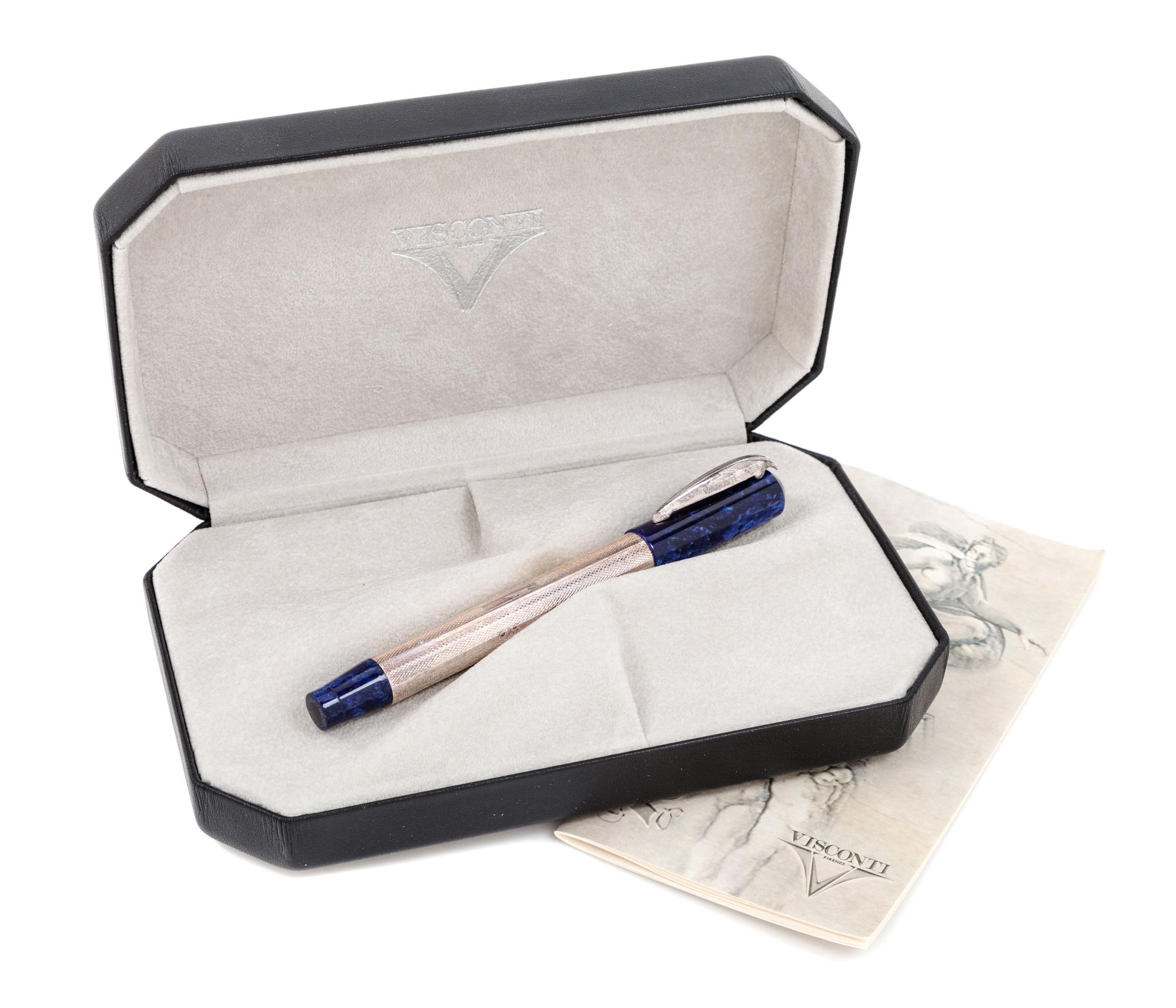 A Visconti Rinascimento: Star Dust-Blue Special Edition Fountain Pen