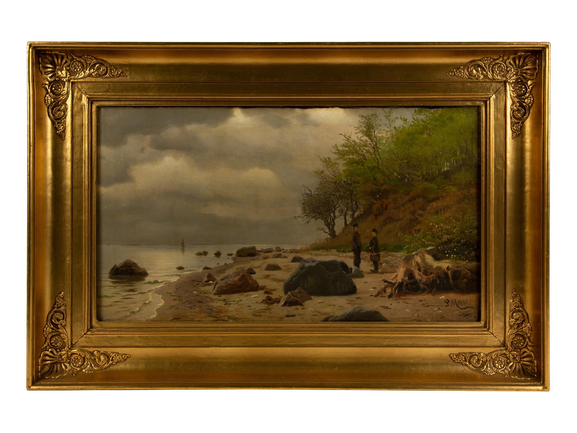 Two Figures by the Sea