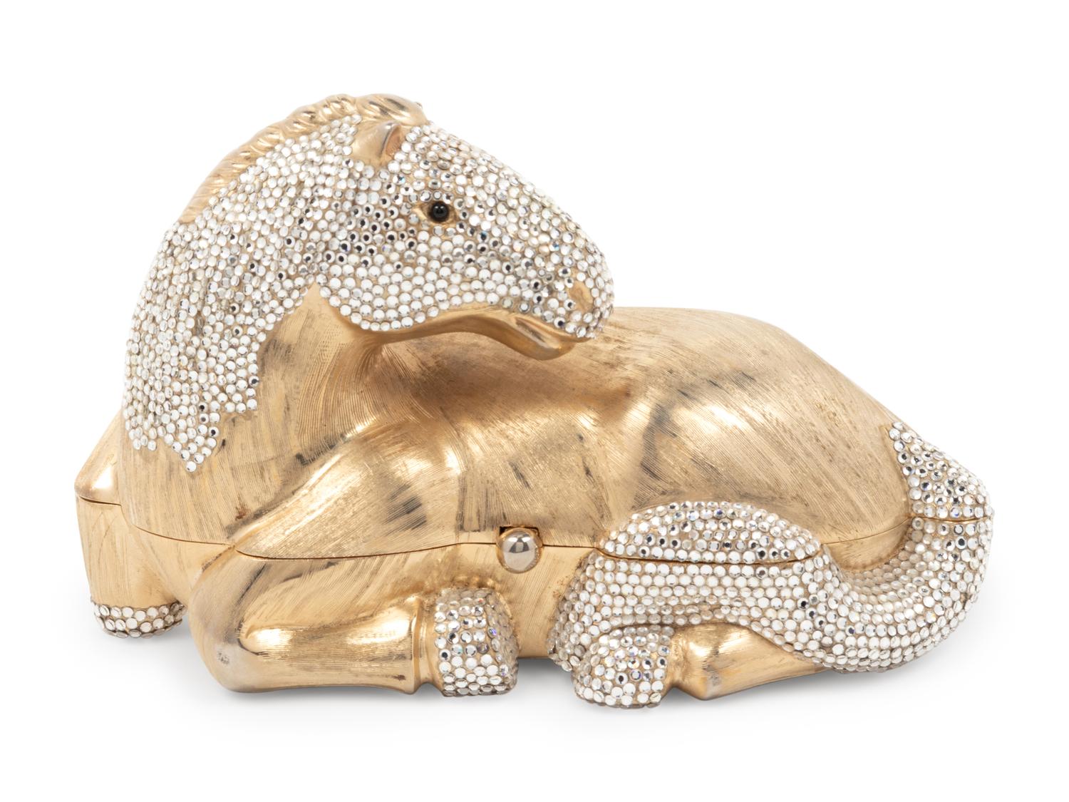 Judith Leiber Horse Minaudière