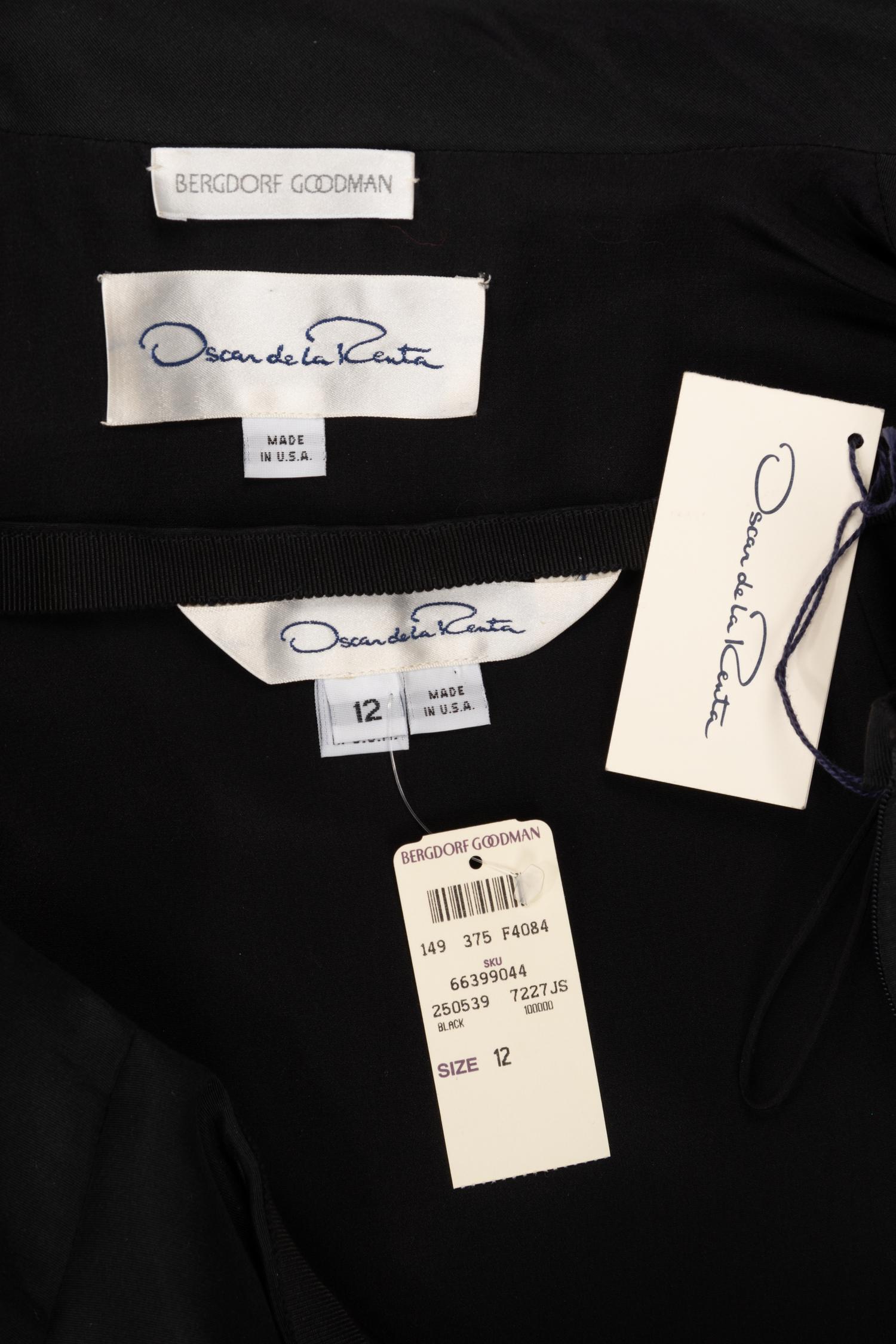 Two Two-Piece Skirt Suit Ensembles: One Chanel, One Oscar de la Renta, ca. 2000